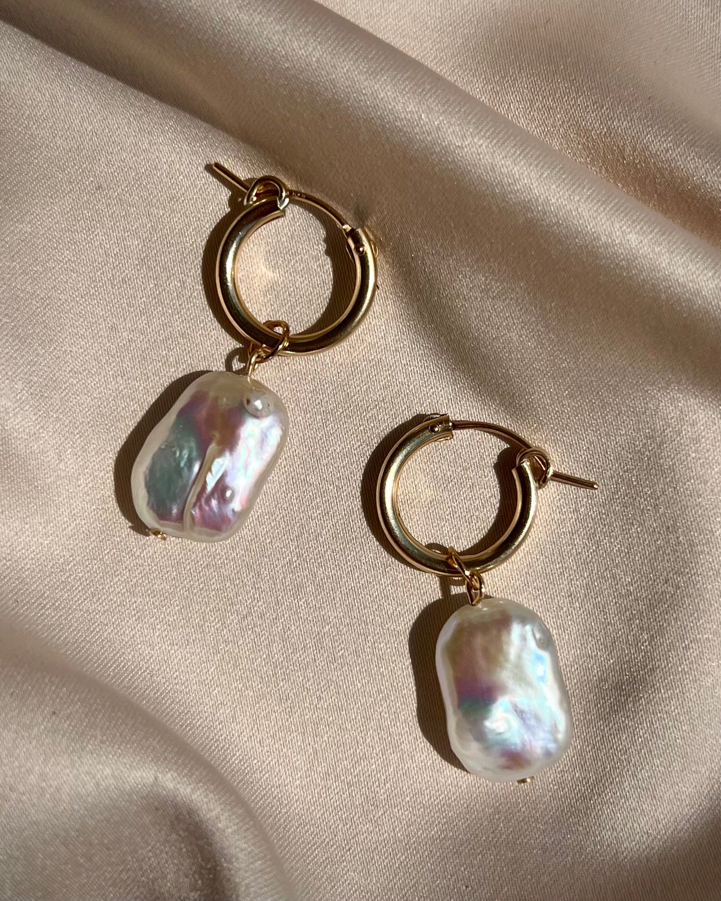 GOLD FILLED HOOPS